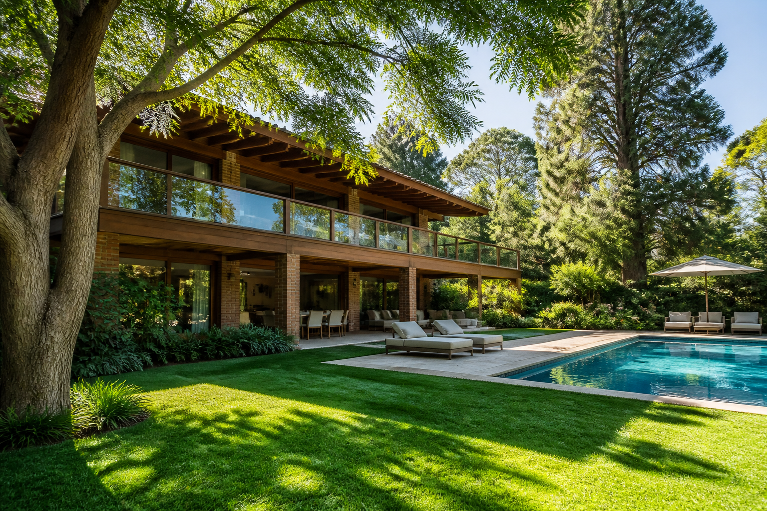 Casa entre árboles en San Isidro