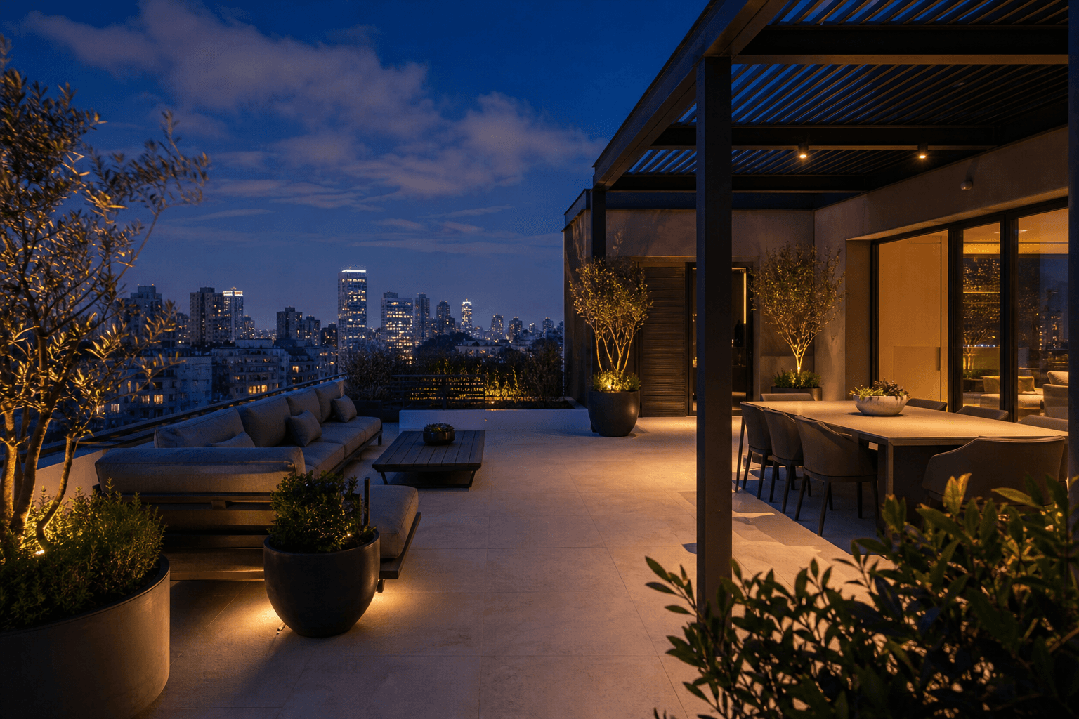 Penthouse frente al río